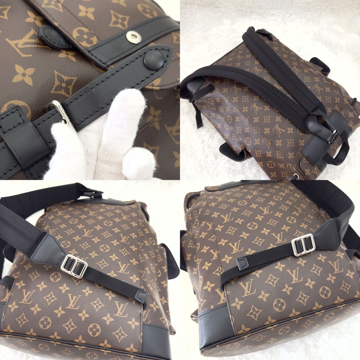 極上美品 現行 RFID LOUIS VUITTON ルイヴィトン クリストファー 極上美品 現行 RFID LOUIS VUITTON ルイヴィトン クリストファー