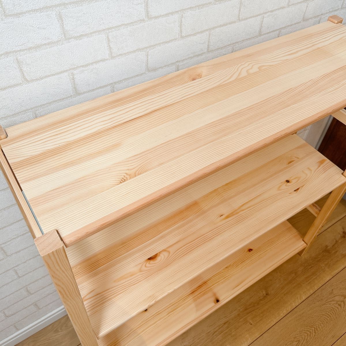 無印良品 パイン材ユニットシェルフ奥行25cmタイプ 86cm幅 小 幅 無印良品 パイン材ユニットシェルフ奥行25cmタイプ 86cm幅 小 幅