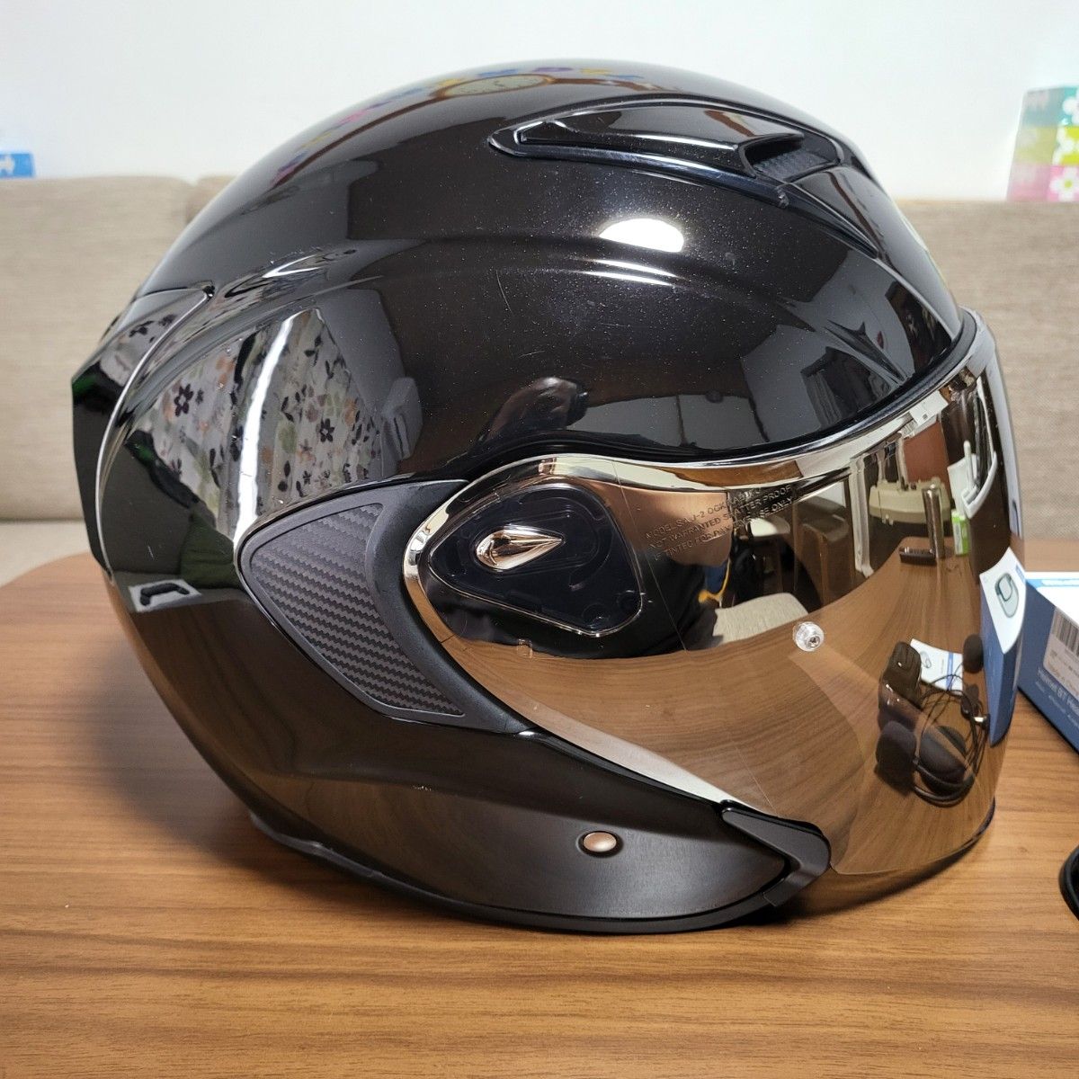 OGK Kabuto EXCEED エクシード ブラック XLサイズ インカム付き OGK Kabuto EXCEED エクシード ブラック XLサイズ インカム付き