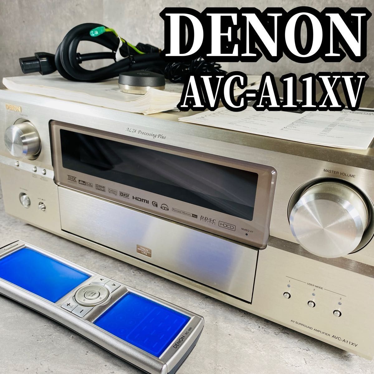 DENON AVサラウンドアンプ AVC-A11XV リモコン付|Yahoo!フリマ DENON AVサラウンドアンプ AVC-A11XV リモコン付|Yahoo!フリマ