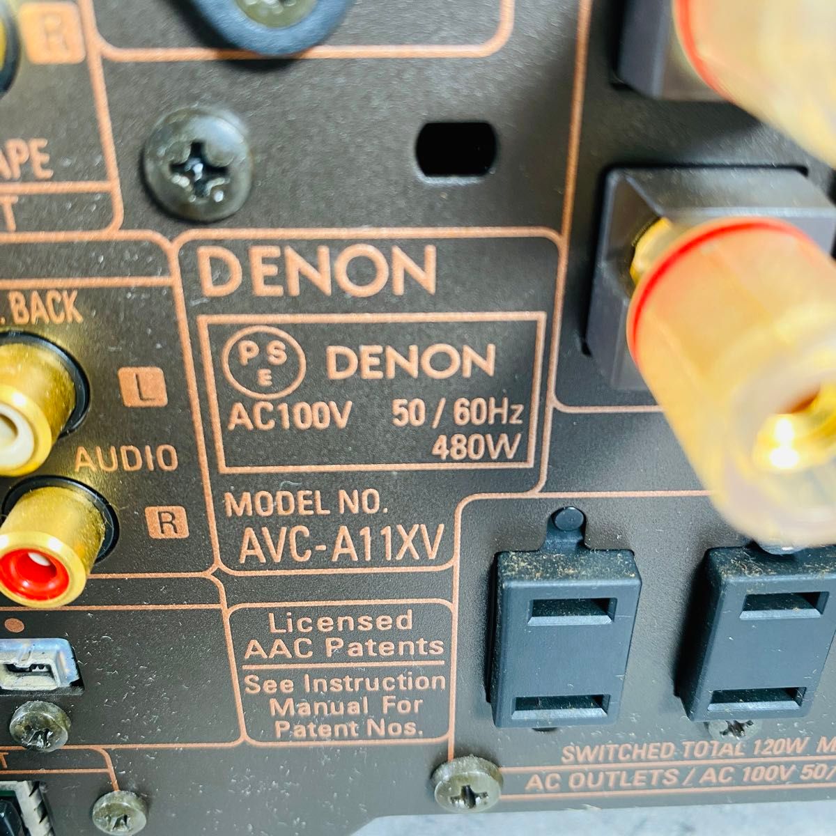 DENON AVサラウンドアンプ AVC-A11XV リモコン付|Yahoo!フリマ DENON AVサラウンドアンプ AVC-A11XV リモコン付|Yahoo!フリマ