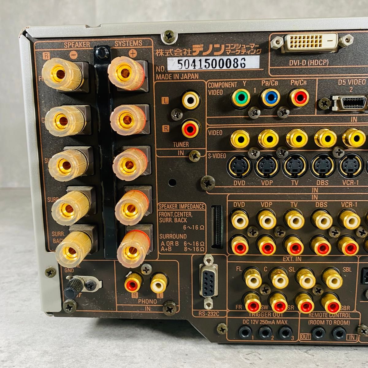DENON AVサラウンドアンプ AVC-A11XV リモコン付|Yahoo!フリマ DENON AVサラウンドアンプ AVC-A11XV リモコン付|Yahoo!フリマ