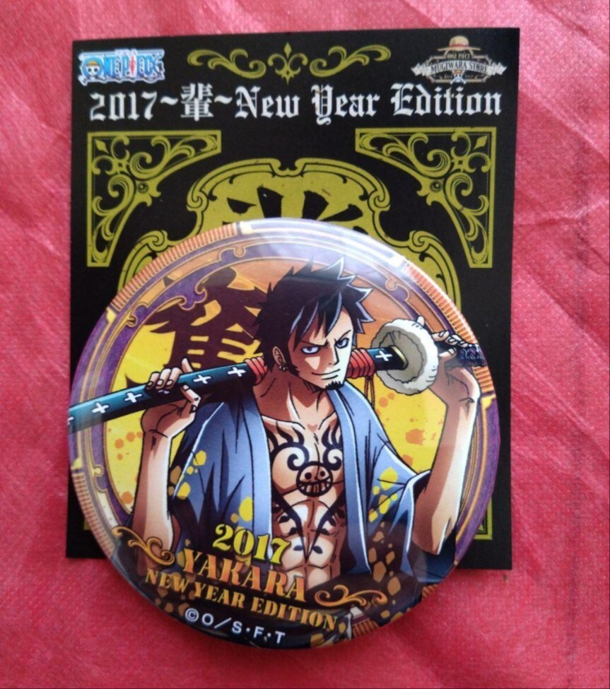 ワンピース ONE PIECE 缶バッジ トラファルガー・ロー ロー ワンピース ONE PIECE 缶バッジ トラファルガー・ロー ロー