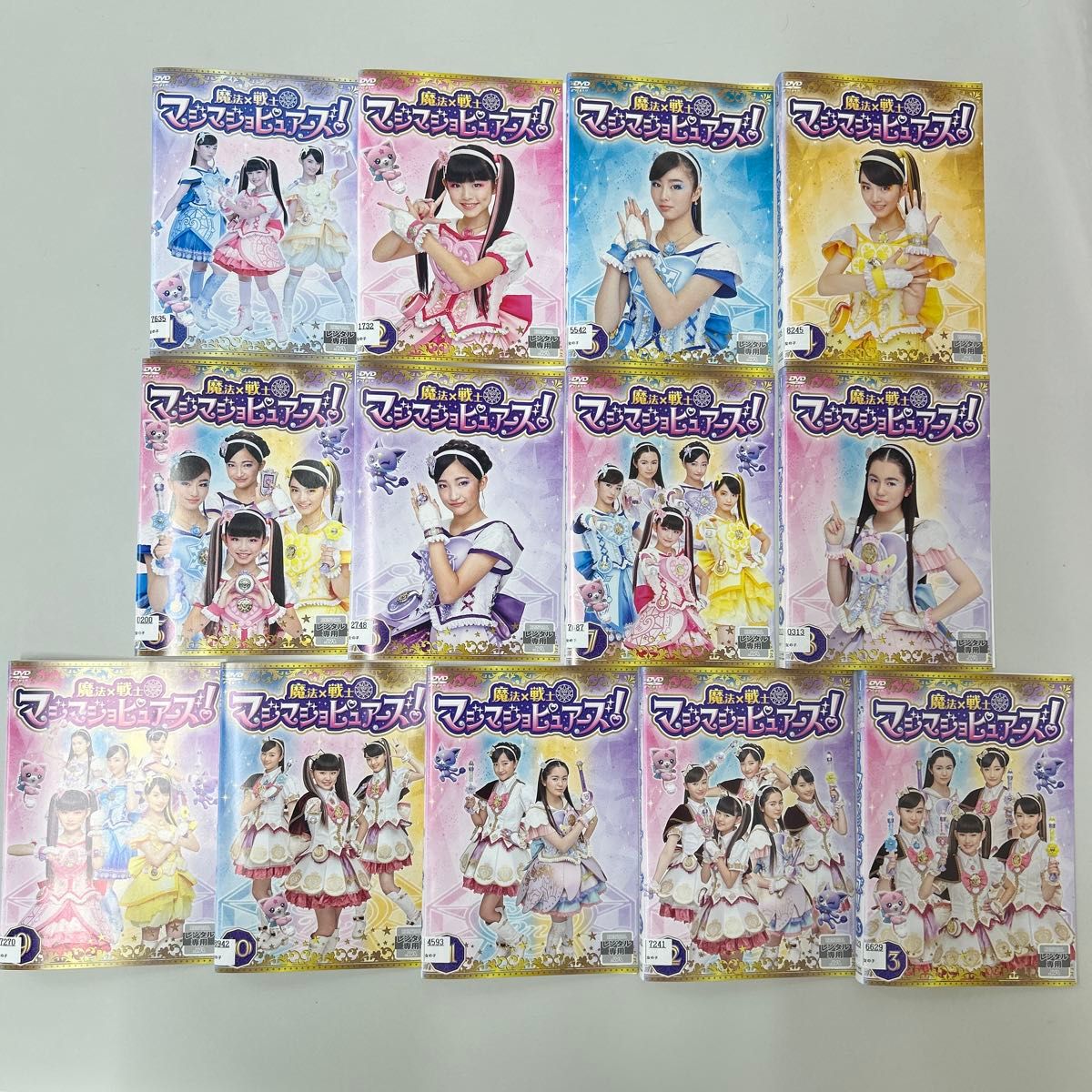魔法戦士マジマジョピュアーズ! DVD 全13巻 全巻セット レンタル落ち 魔法戦士マジマジョピュアーズ! DVD 全13巻 全巻セット レンタル落ち