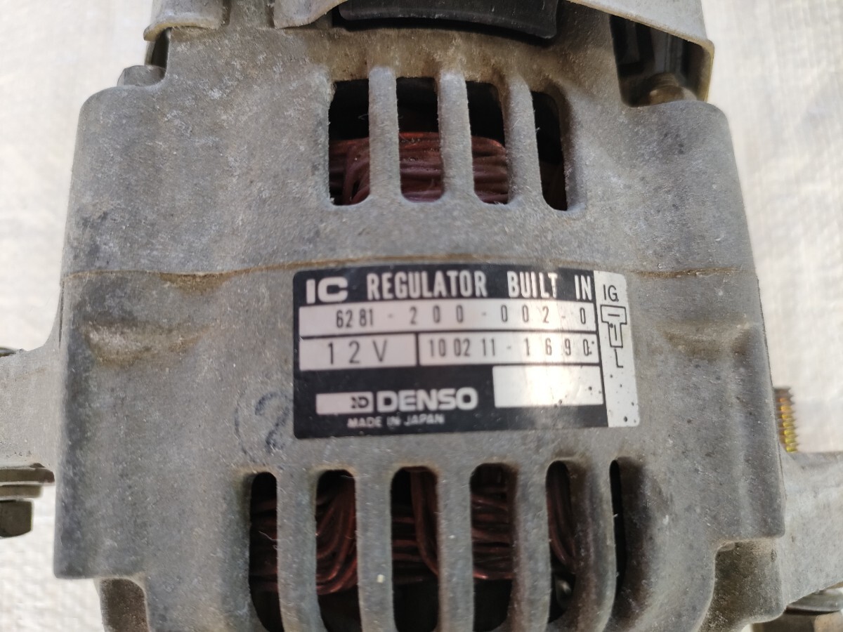 ☆DENSO 6281-200-002-0 オルタネーター ダイナモ 発電機 100211 ☆DENSO 6281-200-002-0 オルタネーター ダイナモ 発電機 100211