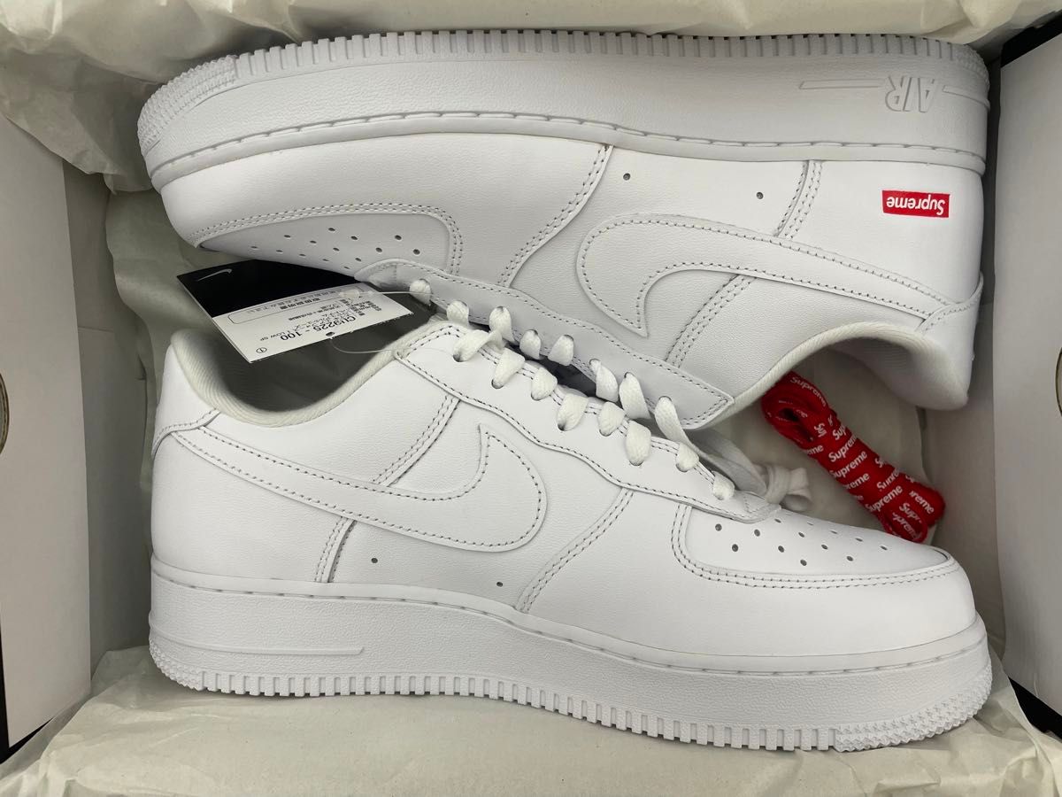 新品】SUPREME NIKE AIR FORCE 1 LOW 28 0㎝ 白|Yahoo!フリマ 新品】SUPREME NIKE AIR FORCE 1 LOW 28 0㎝ 白|Yahoo!フリマ