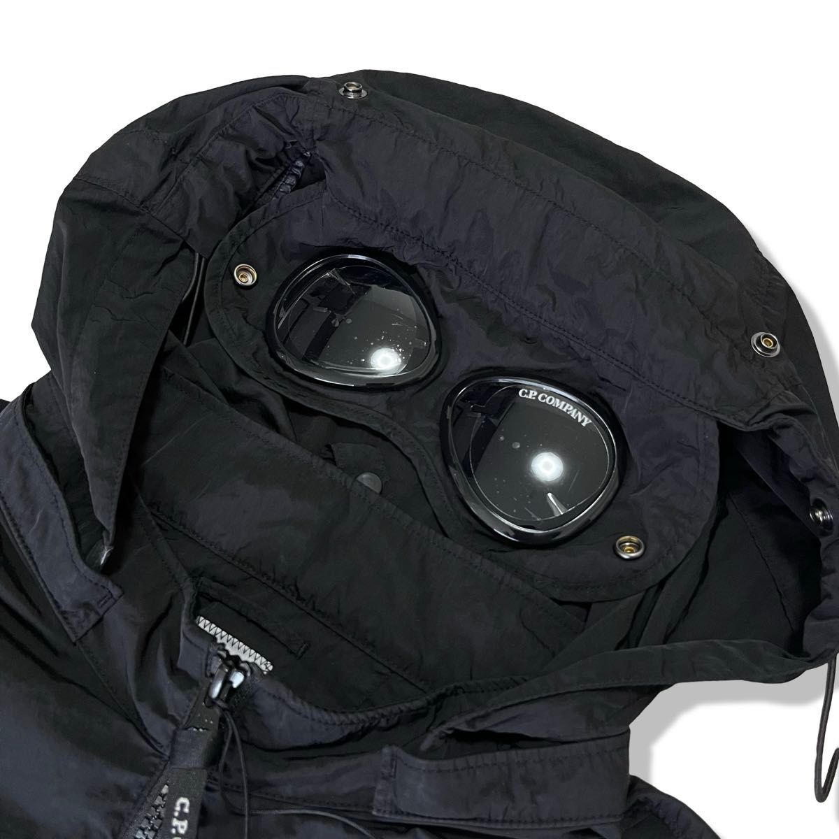 新品】C P COMPANY CHROME-R ゴーグルジャケット ブラック 2XL 新品】C P COMPANY CHROME-R ゴーグルジャケット ブラック 2XL