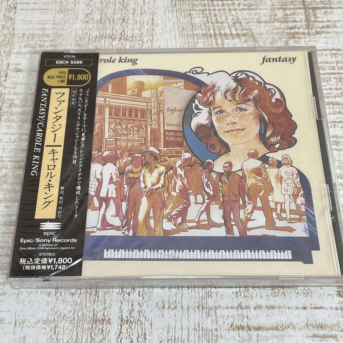 BJ08【CD】新品未開封 キャロル・キング ファンタジー CAROLE KING FANTASY ESCA-5286