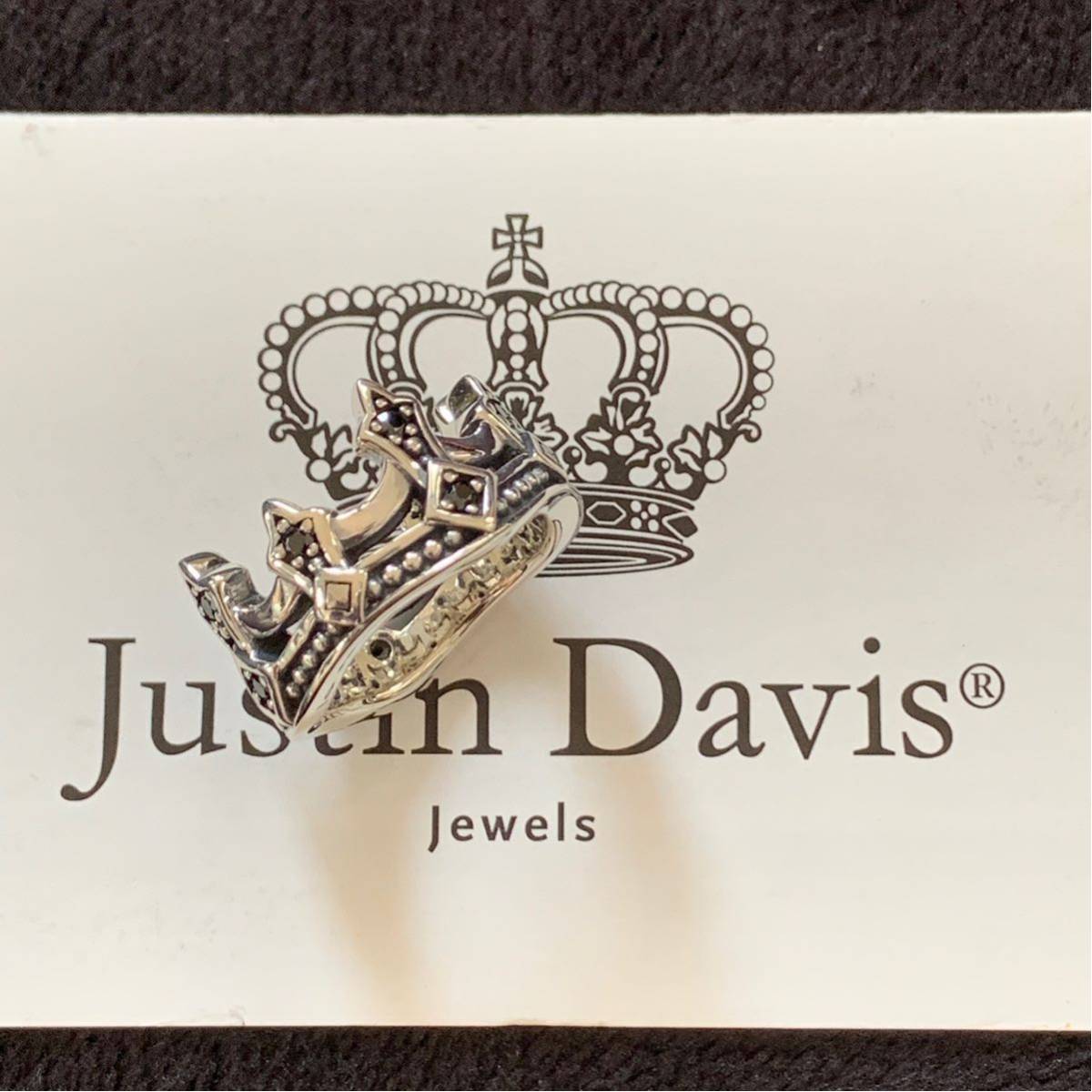 品揃え豊富で 新品◇JUSTIN DAVIS◇IMPERIA RING◇クラウンリング◇11