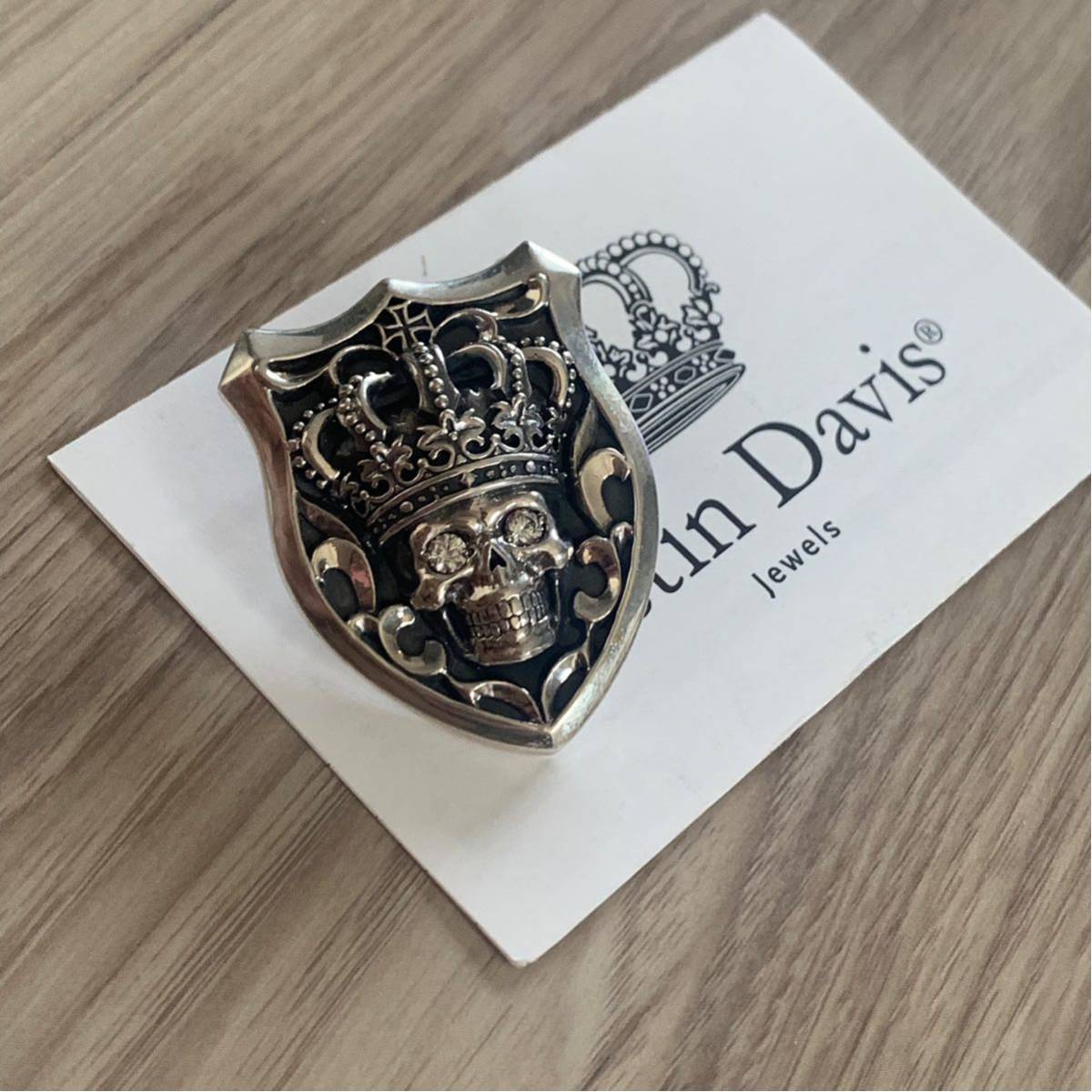 激安通販 新品◇JUSTIN DAVIS◇TEMPTAION PENDANT◇スカルペンダント