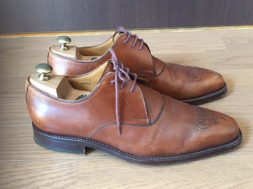 公式 ジャランスリウァヤ メダリオン ダークブラウン ビジネス 革靴 
