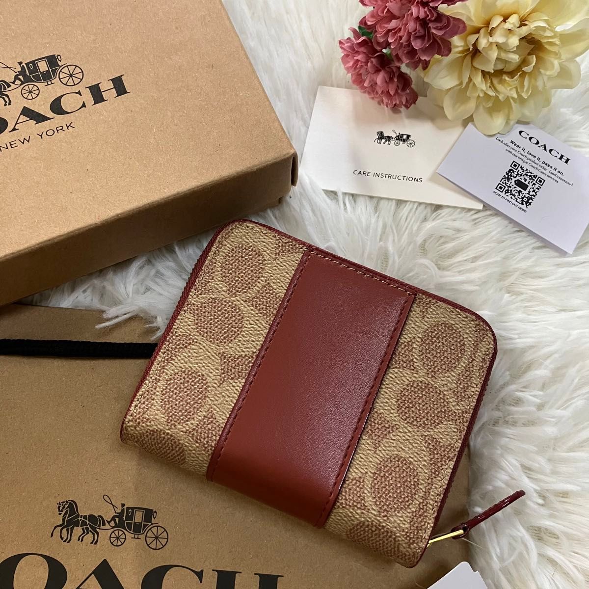 コーチ COACH ビルフォールド ウォレット カラーブロック コーチ COACH ビルフォールド ウォレット カラーブロック