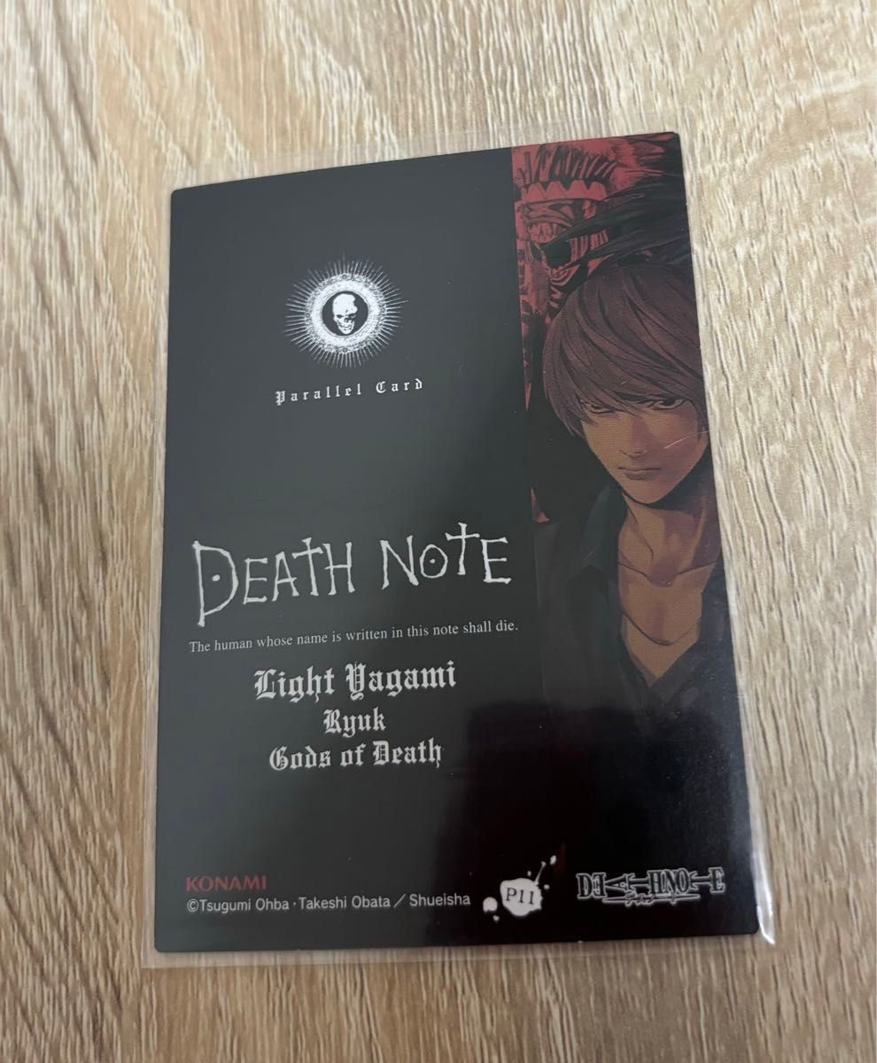 DEATH NOTE デスノート トレカ トレーディングカード パラレル DEATH NOTE デスノート トレカ トレーディングカード パラレル