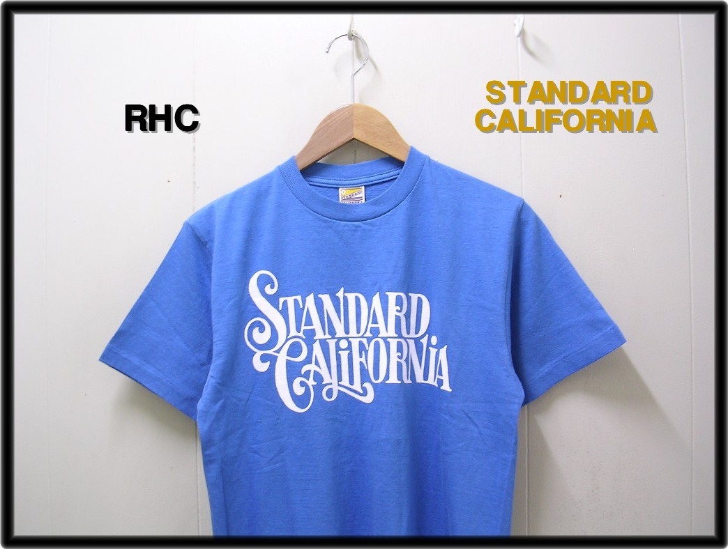 M【STANDARD CALIFORNIA RHC JEFF FOR SD T RON HERMAN LIMITED BLUE スタンダードカリフォルニア ロンハーマン Tシャツ リミテッド】_画像2