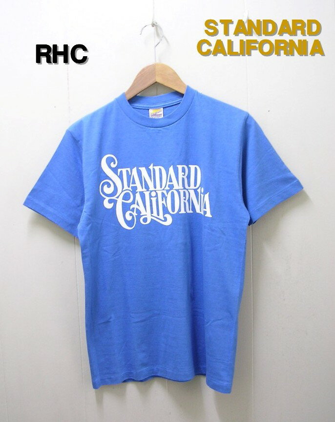 M【STANDARD CALIFORNIA RHC JEFF FOR SD T RON HERMAN LIMITED BLUE スタンダードカリフォルニア ロンハーマン Tシャツ リミテッド】_画像1