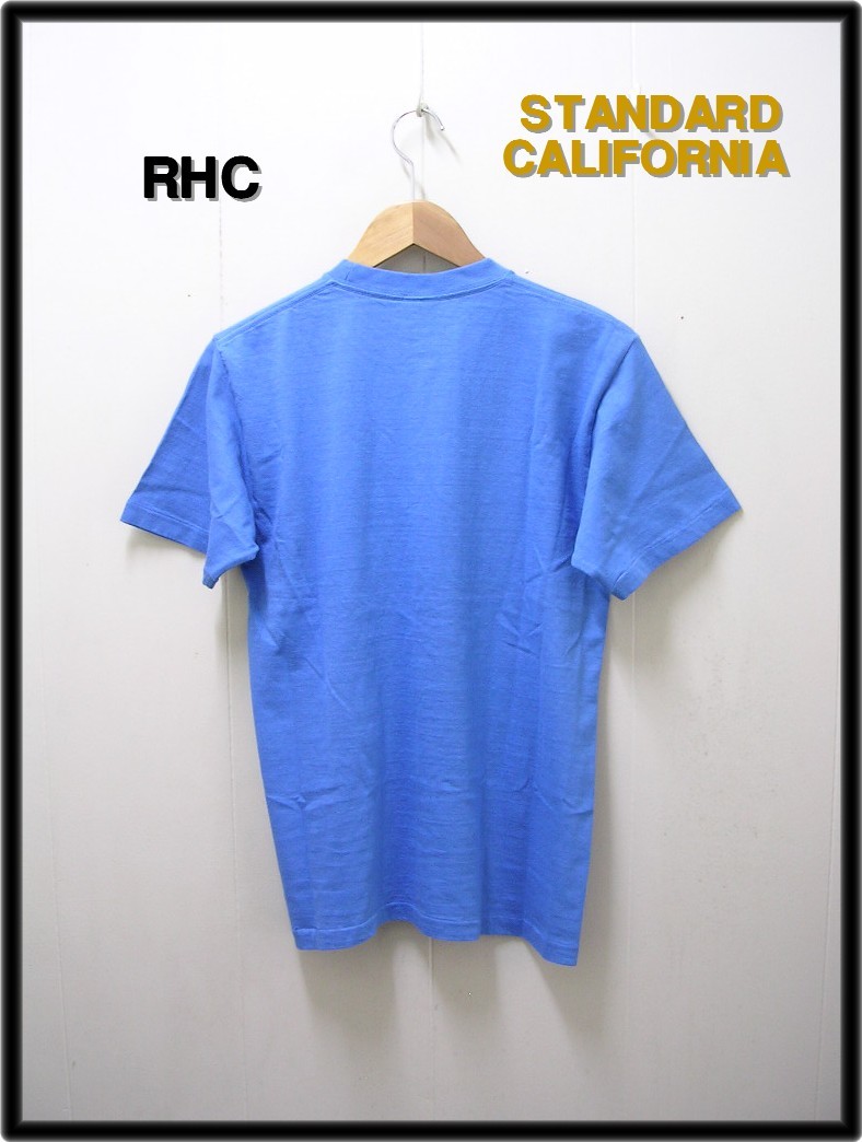 M【STANDARD CALIFORNIA RHC JEFF FOR SD T RON HERMAN LIMITED BLUE スタンダードカリフォルニア ロンハーマン Tシャツ リミテッド】_画像3