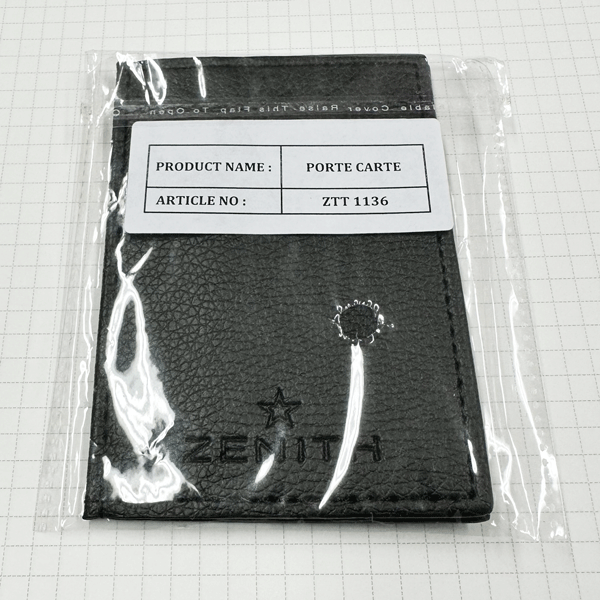 【未使用?長期保管処分品】　ZENITH/ゼニス　純正付屬品　カードケース/ギャランティーケース　黒