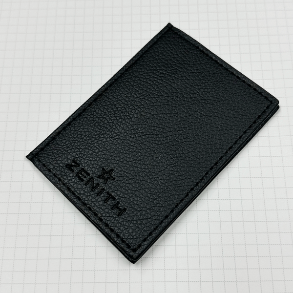 【未使用?長期保管処分品】　ZENITH/ゼニス　純正付屬品　カードケース/ギャランティーケース　黒