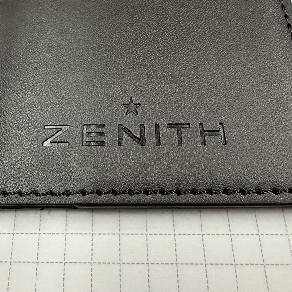 【未使用?長(zhǎng)期保管処分品】　ZENITH/ゼニス　純正付屬品　カードケース/ギャランティーケース　こげ茶