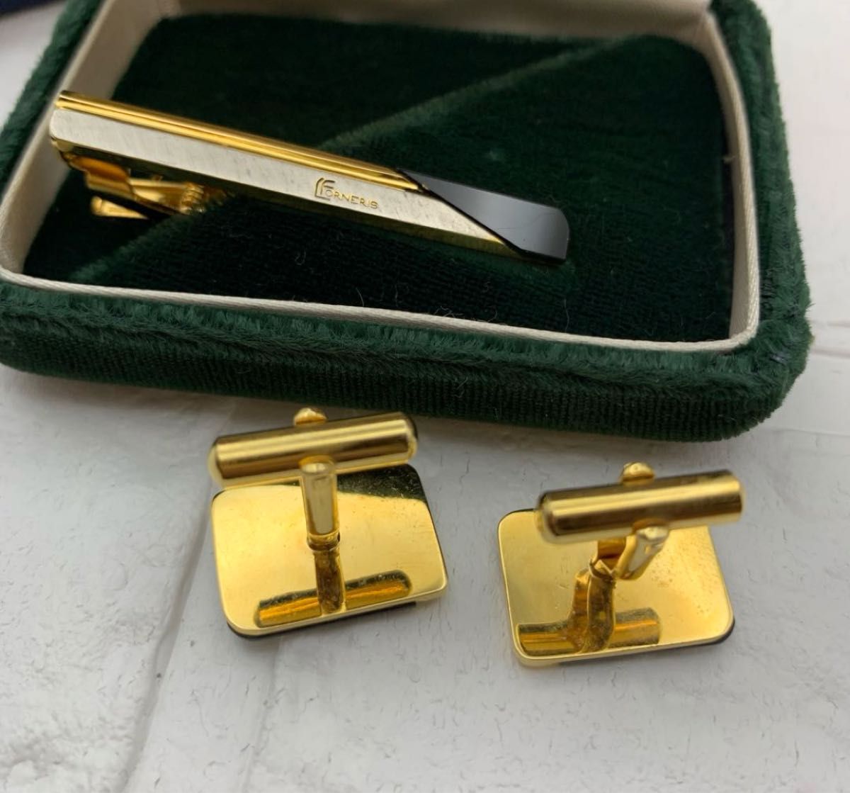 昭和レトロ カフスボタンセット ネクタイピン カフス|Yahoo 昭和レトロ カフスボタンセット ネクタイピン カフス|Yahoo