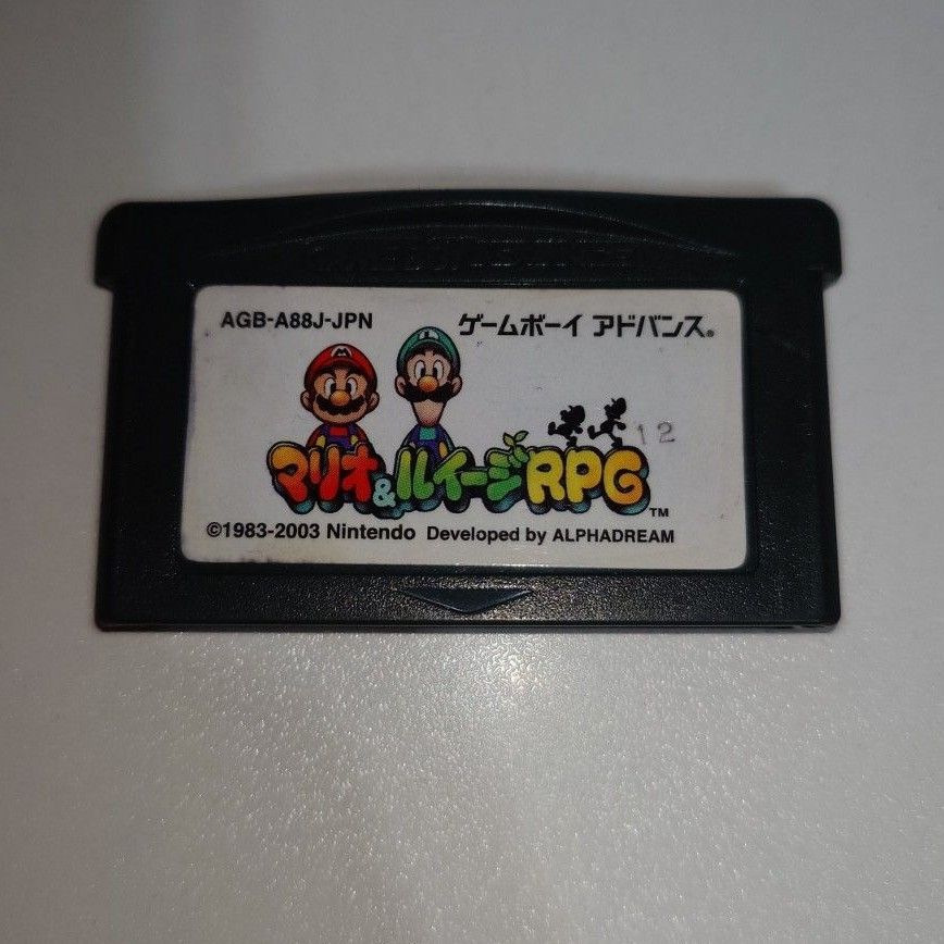 マリオ&ルイージRPG ゲームボーイアドバンス GBA ソフトのみ マリオ&ルイージRPG ゲームボーイアドバンス GBA ソフトのみ