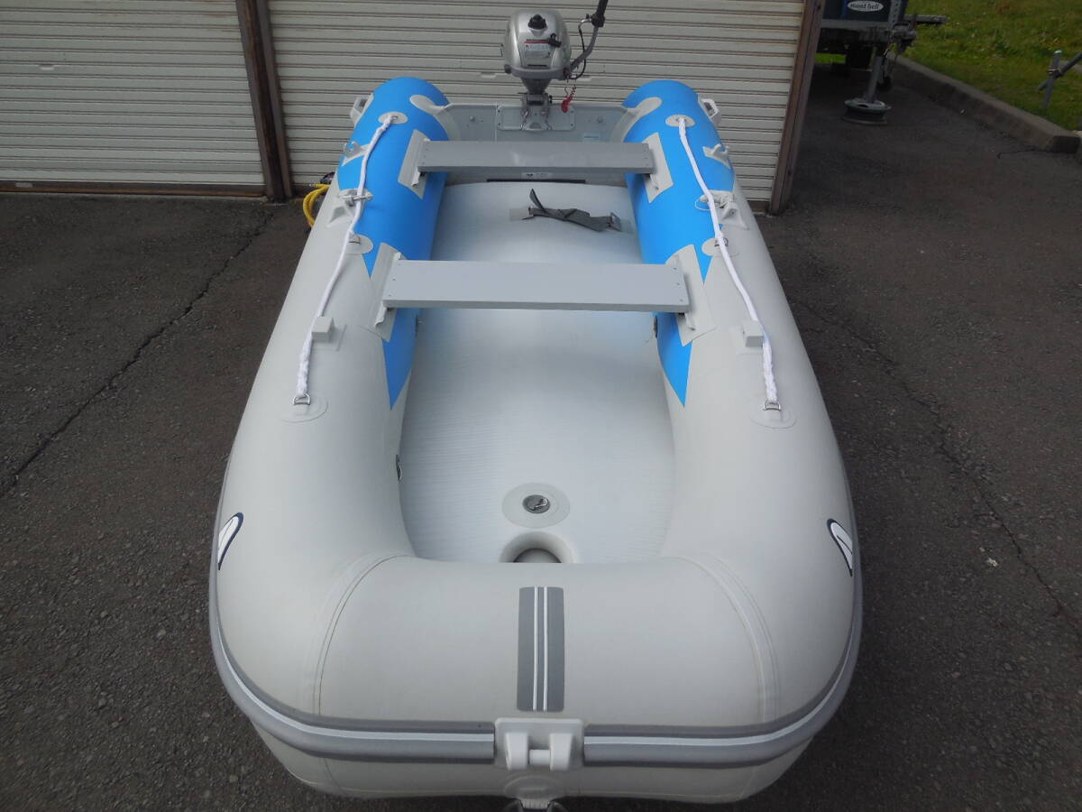アキレス ゴムボート PV-295/ホンダ2馬力船外機付/船検 アキレス ゴムボート PV-295/ホンダ2馬力船外機付/船検