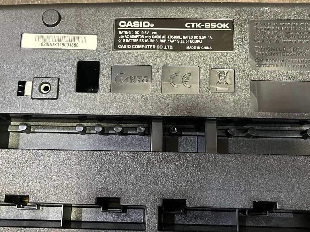 CASIO/カシオ/電子キーボード/CTK-850K|Yahoo!フリマ(旧PayPay CASIO/カシオ/電子キーボード/CTK-850K|Yahoo!フリマ(旧PayPay