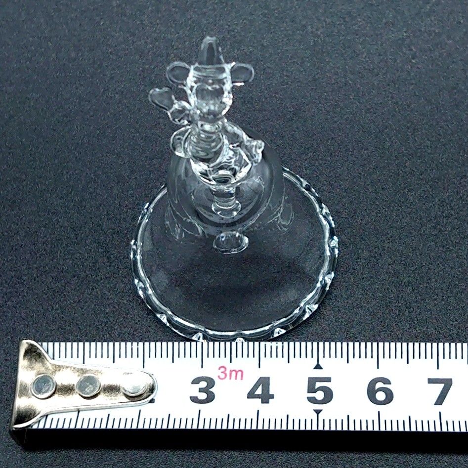 新品未使用 ディズニー ミッキーマウス ガラス製 ベル ガラス 新品未使用 ディズニー ミッキーマウス ガラス製 ベル ガラス