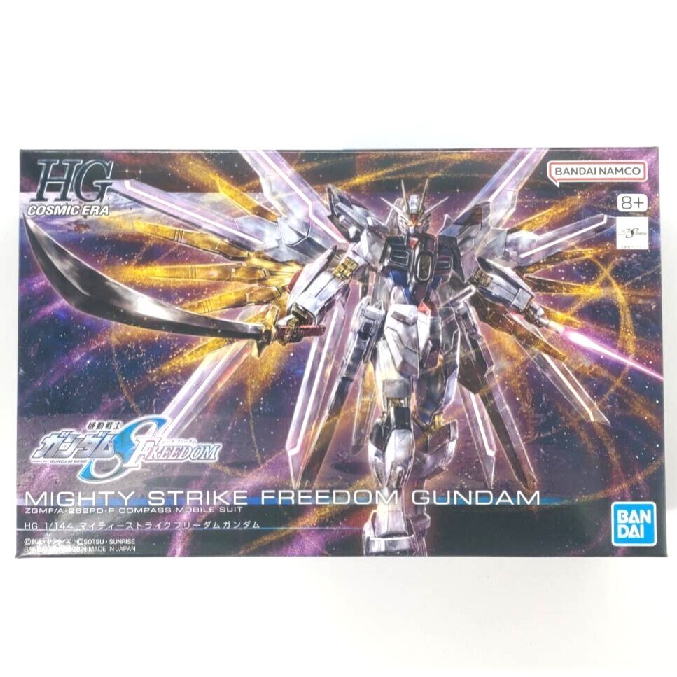 同梱OK ⑪ ガンプラ HG HGCE マイティーストライクフリーダムガンダム 未組立 ライフリ GP-HG-B-4573102663849