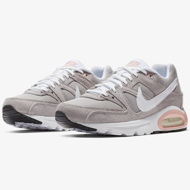 NIKE WMNS AIR MAX COMMAND 397690-027 エア マックス コマンド 薄灰×白×薄桃 25.5cm