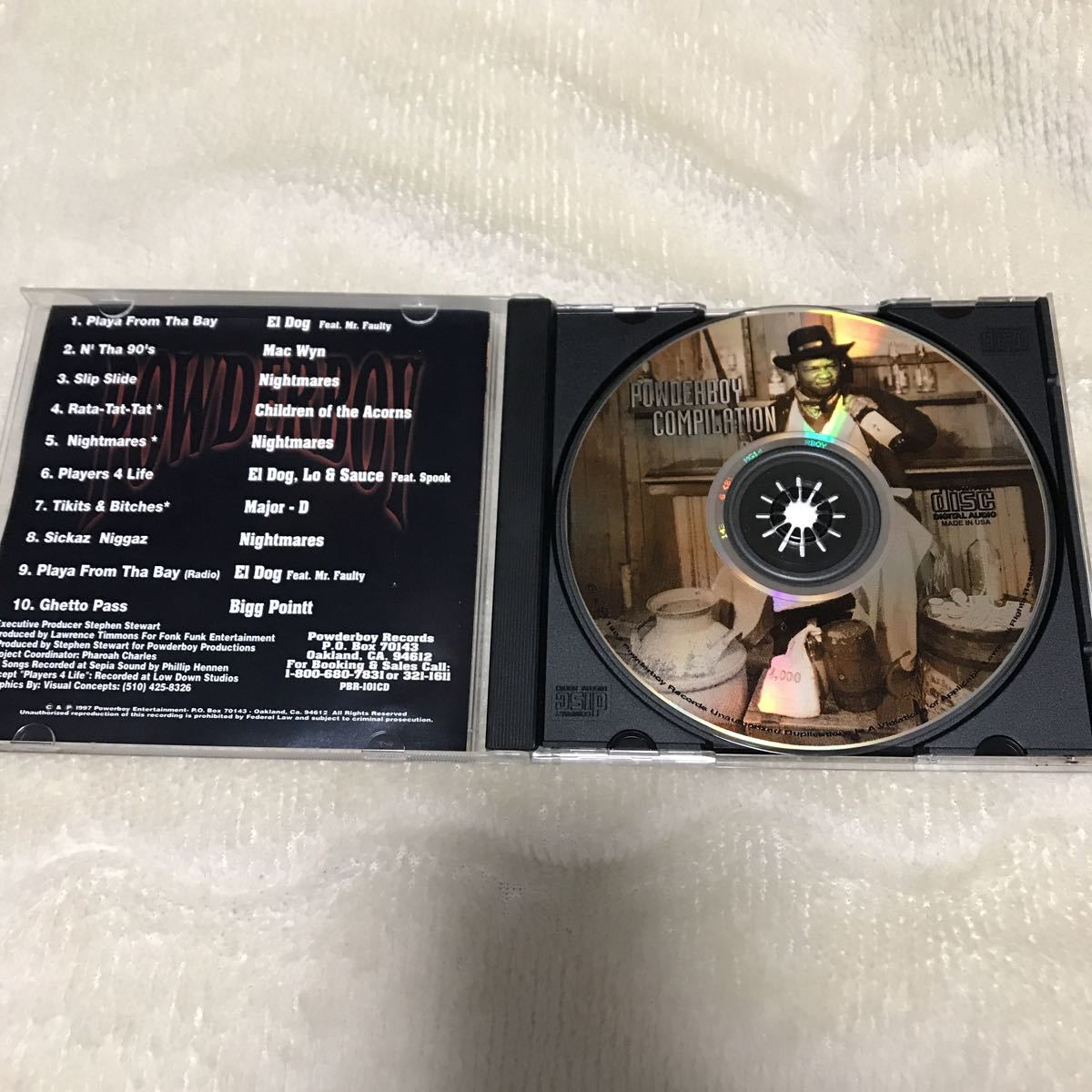 G RAP) POWDERBOY - CD