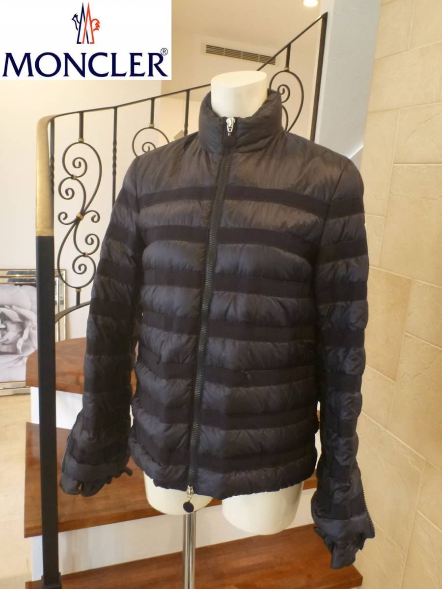 ヤフオク! - 超美品 モンクレール（MONCLER） 紺ネイビー ダ