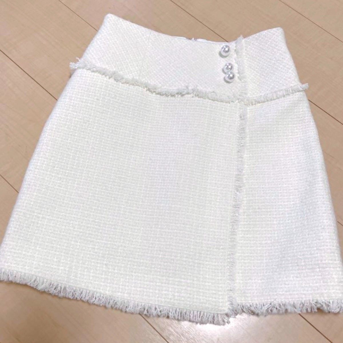 新品タグ付き アプワイザーリッシェ ツイード ラップ ミニ 新品タグ付き アプワイザーリッシェ ツイード ラップ ミニ