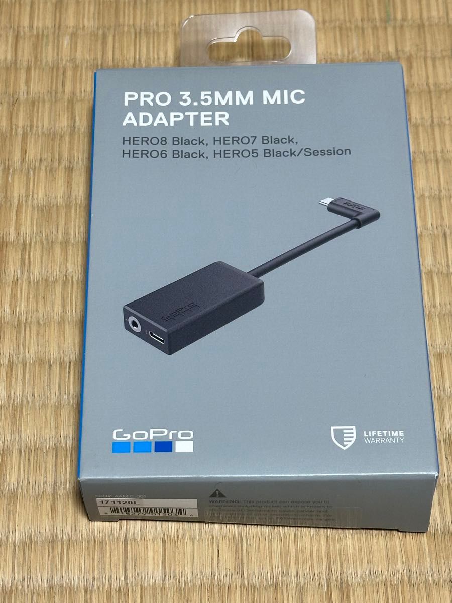 GoPro 3.5mm マイクアダプター AAMIC-001 ケース付き|ビデオカメラ GoPro 3.5mm マイクアダプター AAMIC-001 ケース付き|ビデオカメラ