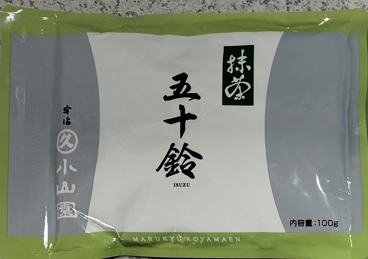 宇治 丸久小山園 抹茶 五十鈴 袋入 100g 4袋 小山園 ⑤ 宇治 丸久小山園 抹茶 五十鈴 袋入 100g 4袋 小山園 ⑨ 五十鈴 |