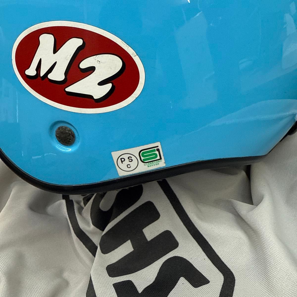 SHOEI MASH-2水色 ジェットヘルメット キムタク ビューティフル SHOEI MASH-2水色 ジェットヘルメット キムタク ビューティフル