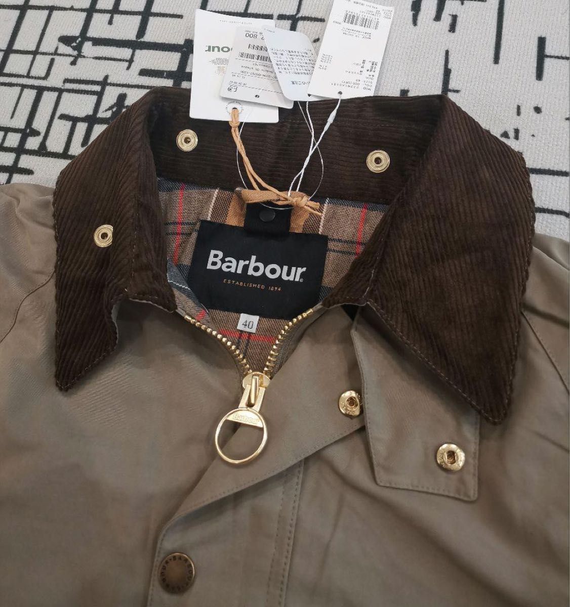 新品】Barbour 別注 BEDALE OS Sleeve Gray 40|Yahoo!フリマ 新品】Barbour 別注 BEDALE OS Sleeve Gray 40|Yahoo!フリマ