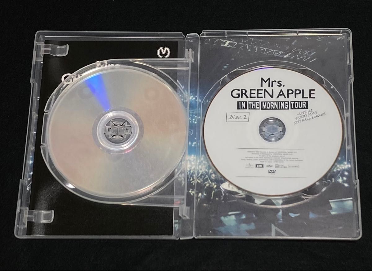 Mrs GREEN APPLE LIVE DVD 2枚 IN THE MORNING TOUR ENSEMBLE Mrs GREEN APPLE LIVE DVD 2枚 IN THE MORNING TOUR ENSEMBLE