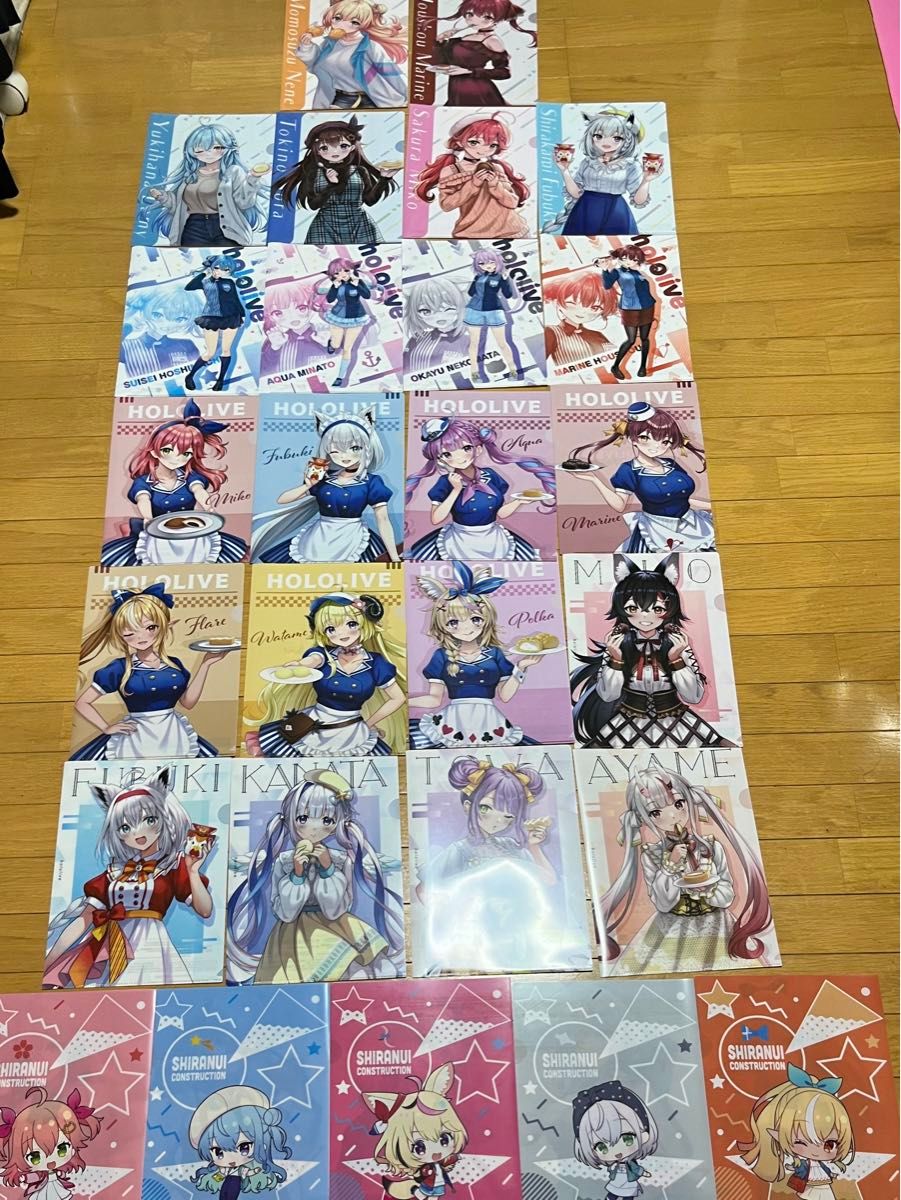 ホロライブ コンビニコラボ クリアファイルコンプリートセット+α ホロライブ コンビニコラボ クリアファイルコンプリートセット+α