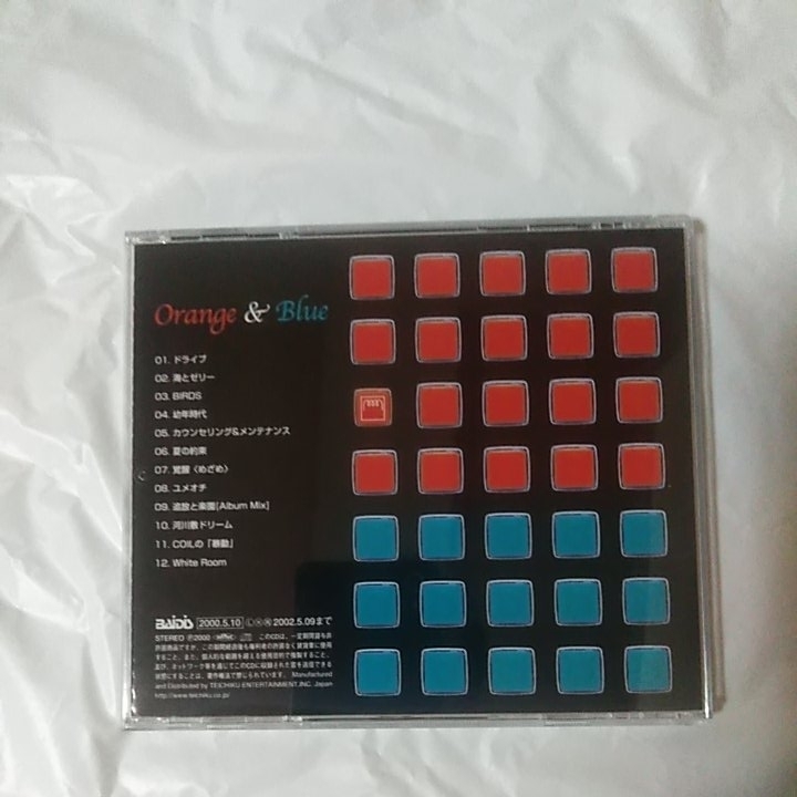 COIL /ORANGE & BLUE アルバム 12曲収録_画像2