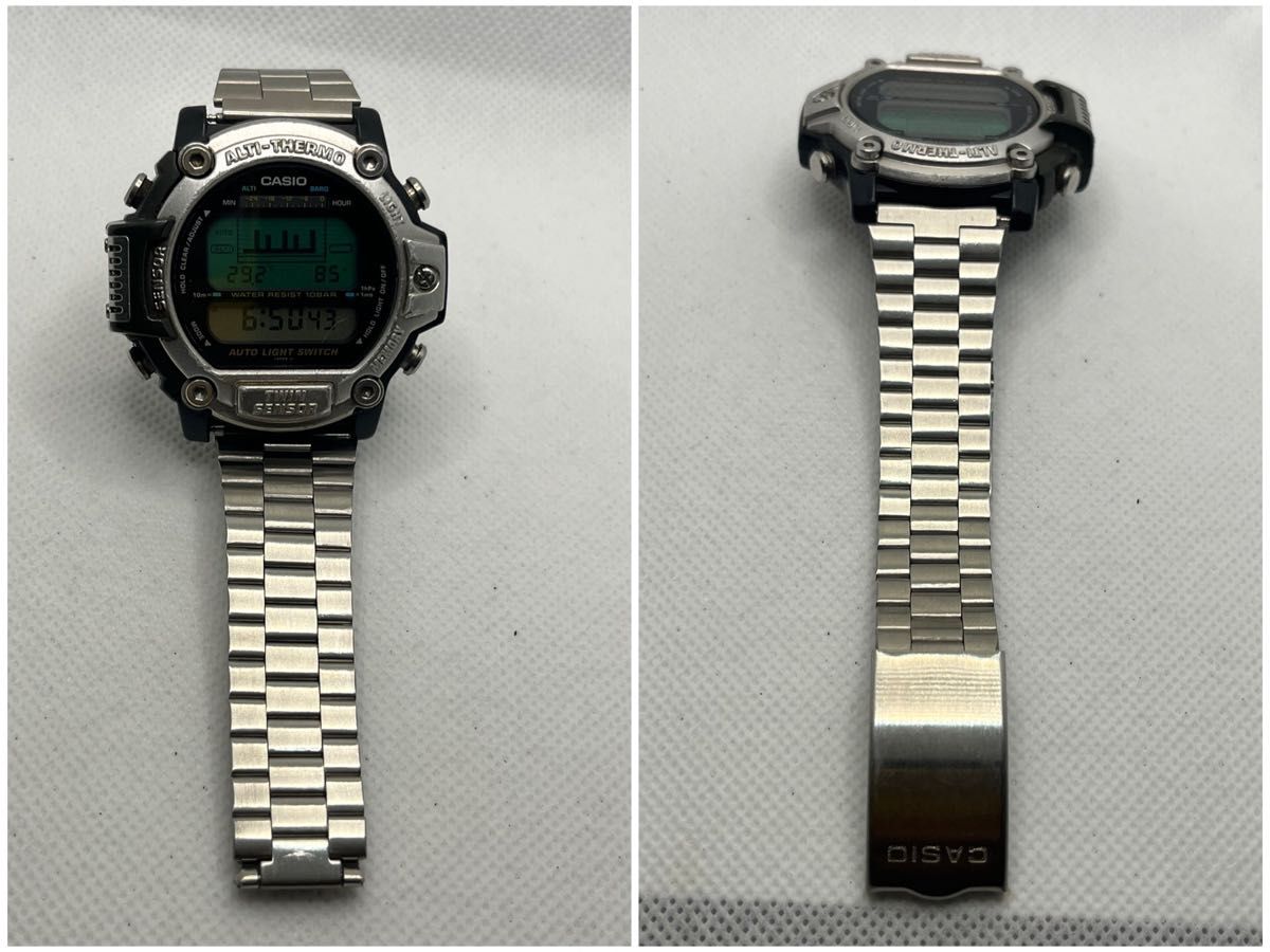 CASIO プロトレック ツインセンサー 多機能腕時計 タイドグラフ CASIO プロトレック ツインセンサー 多機能腕時計 タイドグラフ