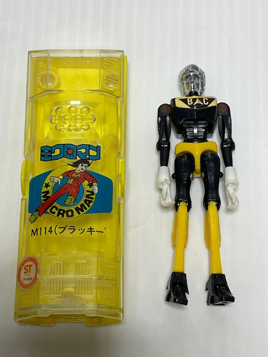 Yahoo!オークション - ミクロマン M114 ブラッキー 当時物 Yahoo!オークション - ミクロマン M114 ブラッキー 当時物