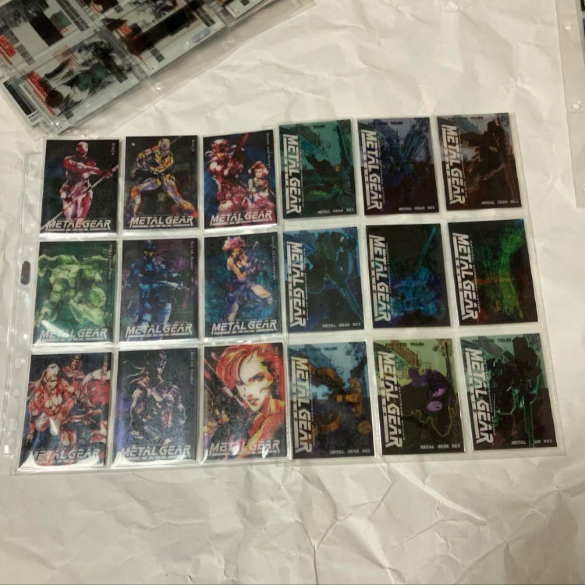 All100 Basic Cards Complete Set Metal Gear Solid Trading All100 Basic Cards Complete Set Metal Gear Solid Trading