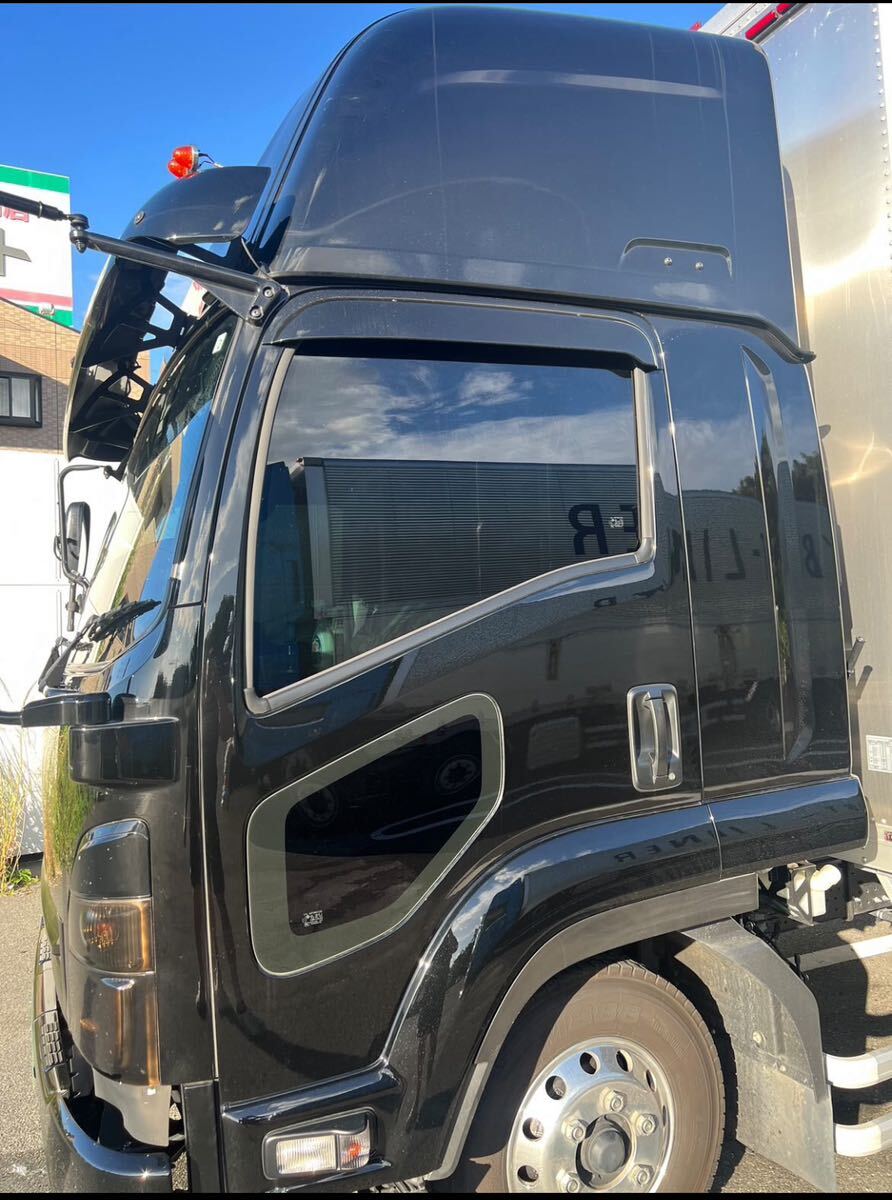 トラック用 ガラスフィルム 運転席助手席 スーパーグレート プロフィア クオン トラック用カット済みフィルム スモーク5% 運転席 助手席