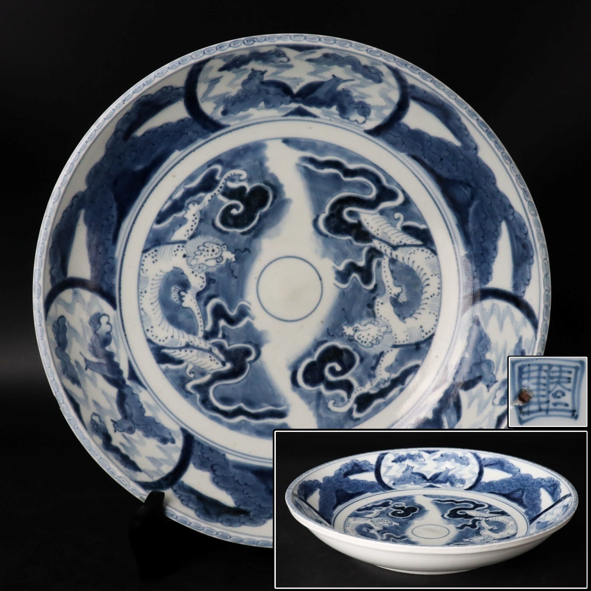 時代 琉球漆器? 中国漆器? 螺鈿細工 高卓 高さ約48.5cm 賢人 時代 琉球漆器? 中国漆器? 螺鈿細工 高卓 高さ約48.5cm 賢人