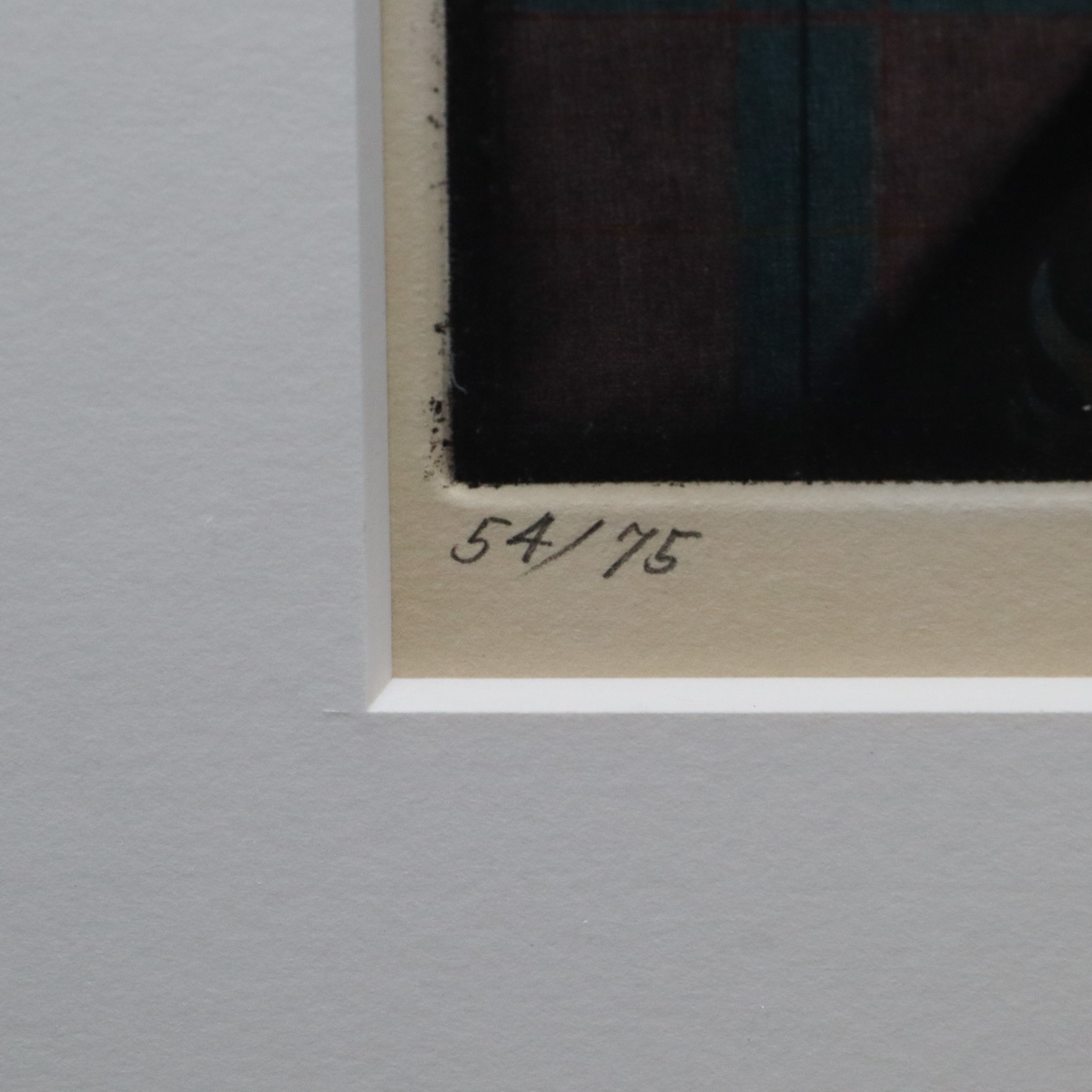 宙】真作保証 高橋潮「弥生」銅版画 54/75 サインエンボス有 宙】真作保証 高橋潮「弥生」銅版画 54/75 サインエンボス有