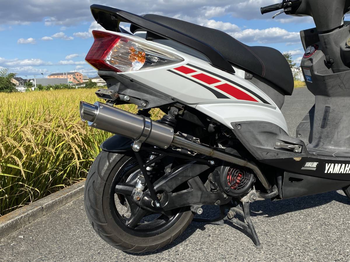 ガレージ バル製 シグナスXマフラー バッフル付きストリート仕様 ガレージ バル製 シグナスXマフラー バッフル付きストリート仕様