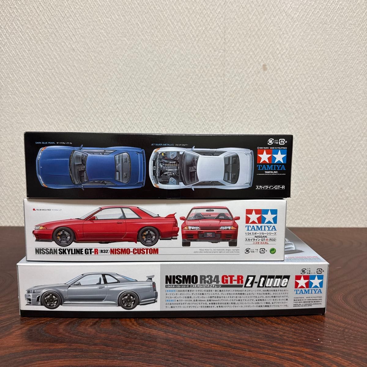 タミヤ 1/24 スカイラインGT-R(R32 R32NISMO R34Zチューン タミヤ 1/24 スカイラインGT-R(R32 R32NISMO R34Zチューン