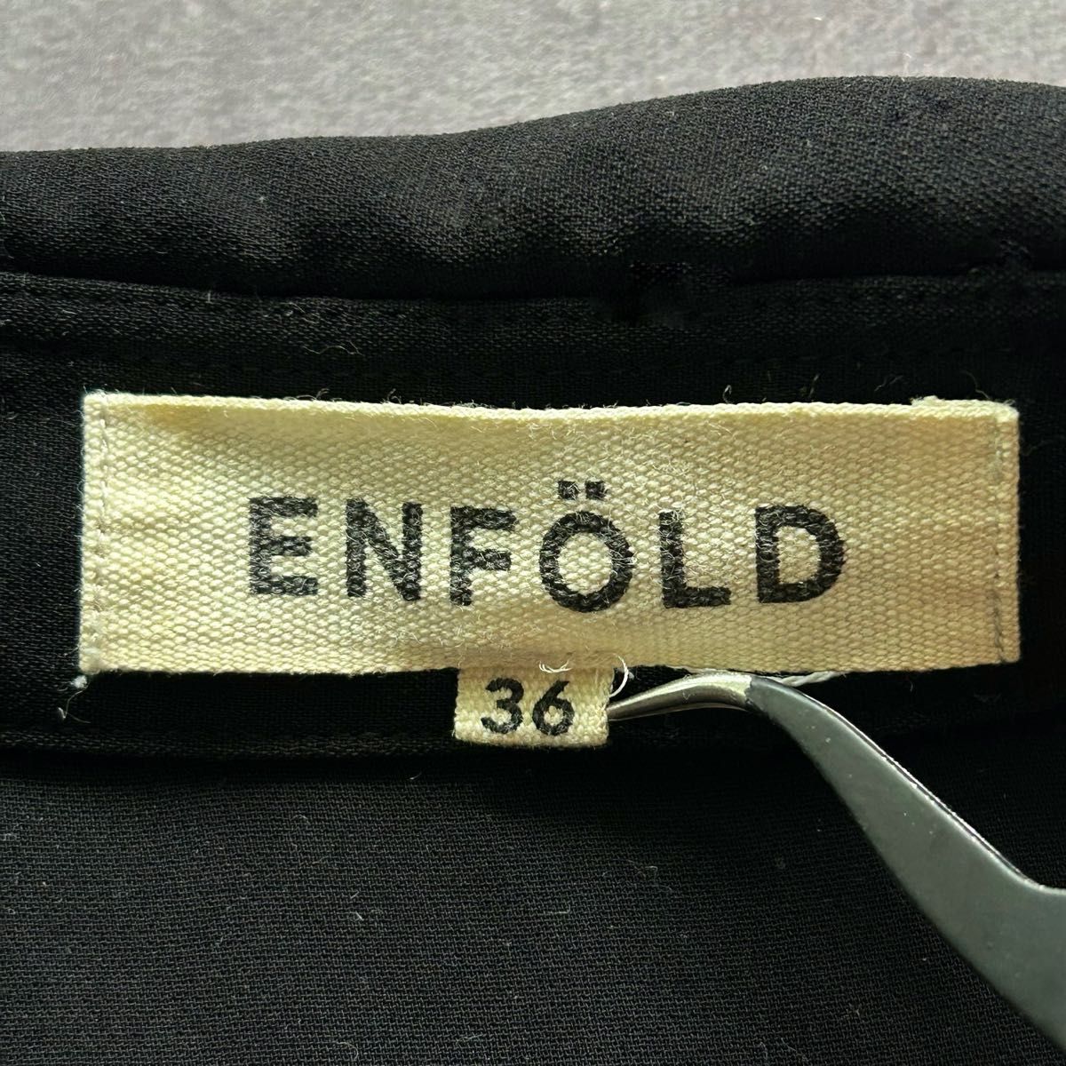 ENFOLD エンフォルド ACダブルクロスシャツオールインワン ENFOLD エンフォルド ACダブルクロスシャツオールインワン