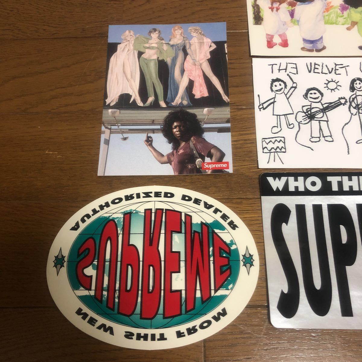 ランキングや新製品 Supreme シュプリーム ステッカー 3枚セット 23SS